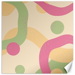 Line Pattern Dot Canvas 20  X 20  by anzea