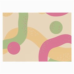 Line Pattern Dot Large Glasses Cloth by anzea