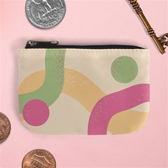 Line Pattern Dot Mini Coin Purse by anzea