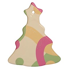 Line Pattern Dot Ornament (christmas Tree) 