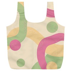 Line Pattern Dot Full Print Recycle Bag (xxl)