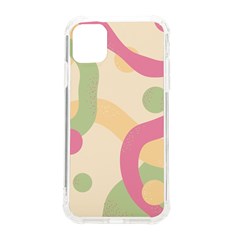 Line Pattern Dot Iphone 11 Tpu Uv Print Case by anzea