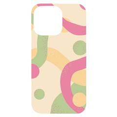 Line Pattern Dot Iphone 14 Pro Max Black Uv Print Case by anzea