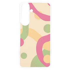 Line Pattern Dot Samsung Galaxy S24 6 2 Inch Tpu Uv Case by anzea