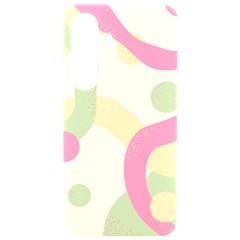 Line Pattern Dot Samsung Galaxy S24 6 2 Inch Black Tpu Uv Case by anzea