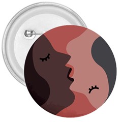 Illustrations Of Love And Kissing Women 3  Buttons by anzea