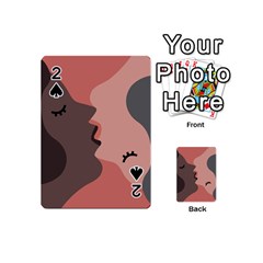 Illustrations Of Love And Kissing Women Playing Cards 54 Designs (mini)