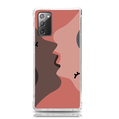 Illustrations Of Love And Kissing Women Samsung Galaxy Note 20 Tpu Uv Case