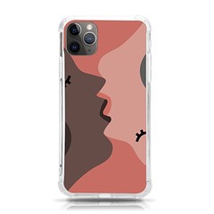 Illustrations Of Love And Kissing Women Iphone 11 Pro Max 6 5 Inch Tpu Uv Print Case by anzea