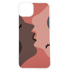 Illustrations Of Love And Kissing Women Iphone 15 Tpu Uv Print Case