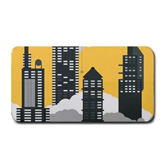 Minimal Skyscrapers Medium Bar Mat by anzea