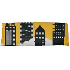 Minimal Skyscrapers Body Pillow Case (dakimakura) by anzea