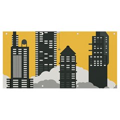 Minimal Skyscrapers Banner And Sign 8  X 4  by anzea