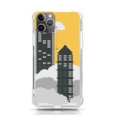 Minimal Skyscrapers Iphone 11 Pro 5 8 Inch Tpu Uv Print Case by anzea