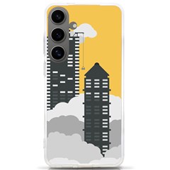 Minimal Skyscrapers Samsung Galaxy S24 Ultra 6 9 Inch Tpu Uv Case