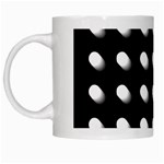 Background Dots Circles Graphic White Mug Left