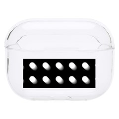 Background Dots Circles Graphic Hard Pc Airpods Pro Case by Ndabl3x