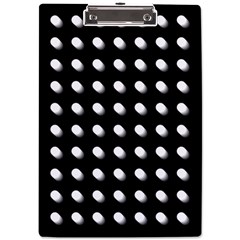 Background Dots Circles Graphic A4 Acrylic Clipboard by Ndabl3x