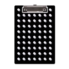 Background Dots Circles Graphic A5 Acrylic Clipboard by Ndabl3x