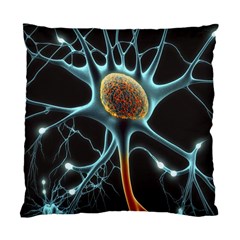 Organism Neon Science Standard Cushion Case (two Sides) by Ndabl3x