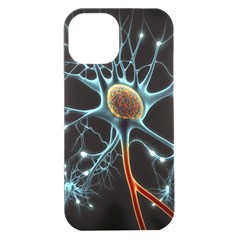 Organism Neon Science Iphone 15 Plus Black Uv Print Pc Hardshell Case by Ndabl3x