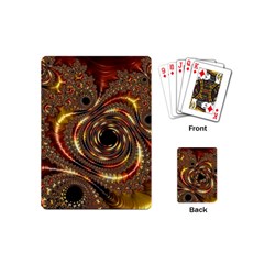 Geometric Art Fractal Abstract Art Playing Cards Single Design (mini)