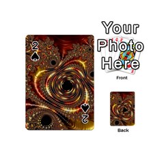 Geometric Art Fractal Abstract Art Playing Cards 54 Designs (mini)