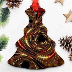 Geometric Art Fractal Abstract Art Ornament (christmas Tree) 