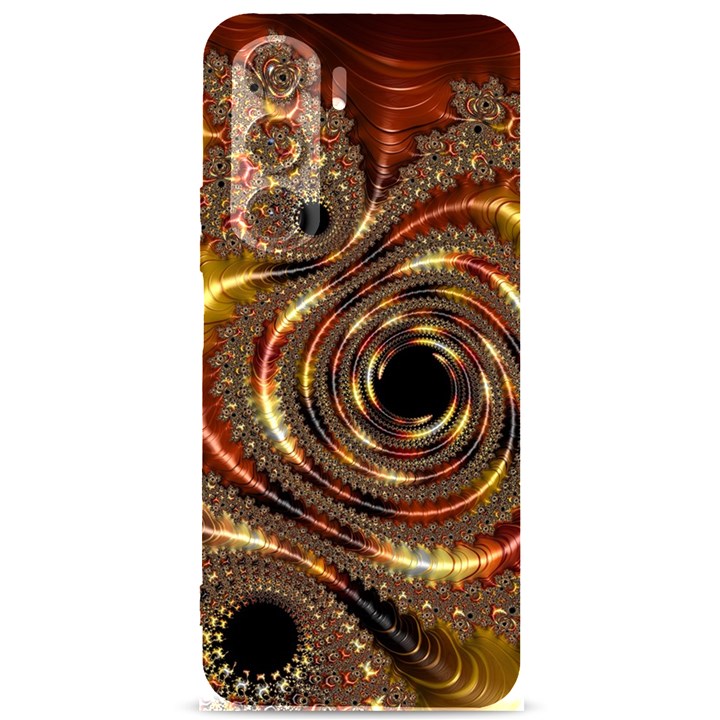 Geometric Art Fractal Abstract Art Samsung Galaxy S24 Plus 6.7 Inch Black TPU UV Case