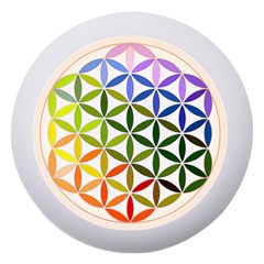 Mandala Rainbow Colorful Dento Box With Mirror