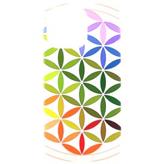 Mandala Rainbow Colorful Iphone 15 Pro Max Black Uv Print Pc Hardshell Case by Ndabl3x