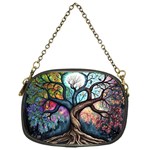 Tree Colourful Chain Purse (One Side) Front