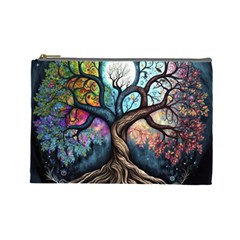 Tree Colourful Cosmetic Bag (large)