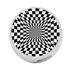 Optical Illusion Chessboard Tunnel 4-port Usb Hub (two Sides) by Ndabl3x