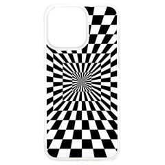 Optical Illusion Chessboard Tunnel Iphone 15 Pro Max Tpu Uv Print Case