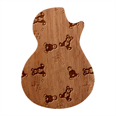 Plush Toys Stuffed Toys Stuffed Animals Guitar Shape Wood Guitar Pick Holder Case And Picks Set by Ndabl3x