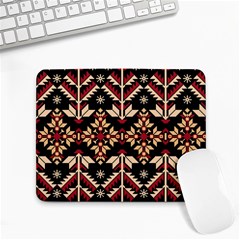 Vector Illustration Of Ukrainian Folk Seamless Pattern Ethnic Ornament Border Element Traditional Small Mousepad by Bedest