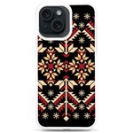 Vector Illustration Of Ukrainian Folk Seamless Pattern Ethnic Ornament Border Element Traditional iPhone 15 Plus TPU UV Print Case Front