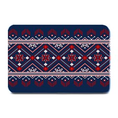 Ukrainian Folk Seamless Pattern Ornament Art Plate Mats by Bedest