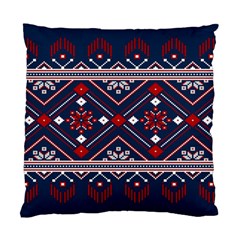 Ukrainian Folk Seamless Pattern Ornament Art Standard Cushion Case (two Sides) by Bedest