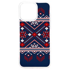 Ukrainian Folk Seamless Pattern Ornament Art Iphone 15 Pro Max Tpu Uv Print Case