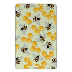 Bees Pattern Honey Bee Bug Honeycomb Honey Beehive Name Card Style Usb Flash Drive by Bedest