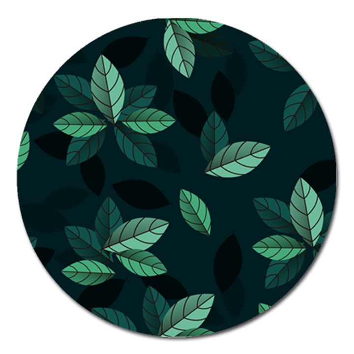 Foliage Magnet 5  (Round)