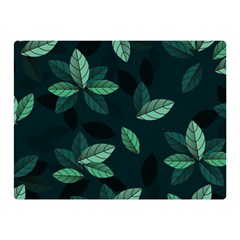 Foliage Two Sides Premium Plush Fleece Blanket (mini)