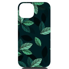 Foliage Iphone 14 Black Uv Print Case