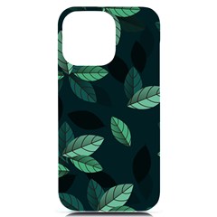 Foliage Iphone 14 Pro Max Black Uv Print Case