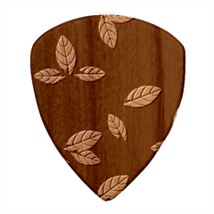 Foliage Wood Guitar Pick (set Of 10) by HermanTelo