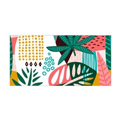 Abstract Seamless Pattern With Tropical Leaves Yoga Headband by Hannah976