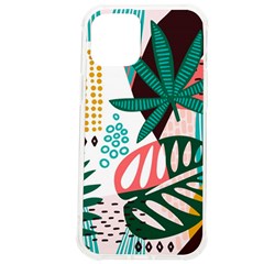 Abstract Seamless Pattern With Tropical Leaves Iphone 12 Pro Max Tpu Uv Print Case