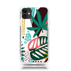 Abstract Seamless Pattern With Tropical Leaves Iphone 11 Tpu Uv Print Case by Hannah976